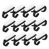 Beavorty 12Pcs Small Horn Nail Brush Set for Manicure and Nail Art Cleaning with Handle for Fingernail Care and Dust Removal view 1