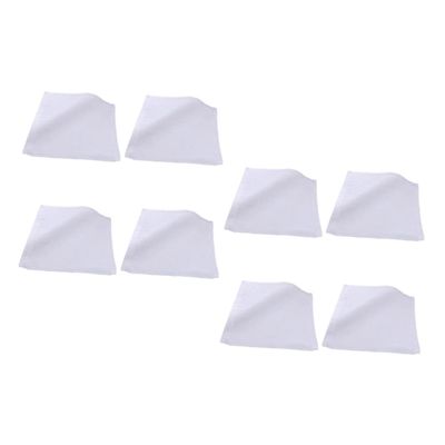 TOVINANNA 8pcs Soft Cotton Facial Towels 30x30cm Absorbent Bathroom Washcloths for Daily Cleansing Lightweight and Quick-Drying Face Towels