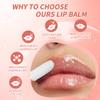 2 Pcs Natural Sleeping Lip Mask, Moisturizing Honey Pot Lip Oil Lip Gloss, Long Lasting & Nourishing Lip Glow Oil, Hydrating & Prevention Dry & Cracked Lip Scrubs Exfoliator (Honey+Peach) view 4