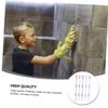 Beavorty 15Pcs Nail Cleaning Brush Long Handle Fingernail Toenail Dust Cleaner Gentle Bristles for Nail Care for Home Use and present Giving view 3