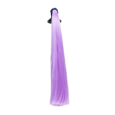 VICASKY Wear-resistant Motorcycle Ponytail Wig Helmet Ponytail Accessory Delicate Braid for Outdoor Use Many Colors