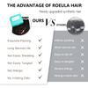 Roeula 2# Darkest Brown Pre Stretched Braiding Hair 20 Inch 8 Packs Darkest Brown Braiding Hair Pre Stretched Synthetic Braids (2# Darkest Brown, 20 Inch (pack of 8)) view 3