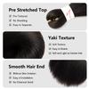Roeula 2# Darkest Brown Pre Stretched Braiding Hair 20 Inch 8 Packs Darkest Brown Braiding Hair Pre Stretched Synthetic Braids (2# Darkest Brown, 20 Inch (pack of 8)) view 4