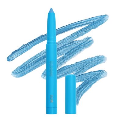 about-face Shadowstick  Long-Wear Cream Eyeshadow Stick  Matte & Pearly Finishes  Vegan, Cruelty-Free, Clean Beauty  0.049 oz (Creature- Matte Blue)