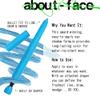 about-face Shadowstick  Long-Wear Cream Eyeshadow Stick  Matte & Pearly Finishes  Vegan, Cruelty-Free, Clean Beauty  0.049 oz (Creature- Matte Blue) view 4