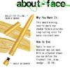 about-face Shadowstick  Long-Wear Cream Eyeshadow Stick  Matte & Pearly Finishes  Vegan, Cruelty-Free, Clean Beauty  0.049 oz (Chaos Theory- Pearly Pollen) view 4