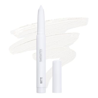 about-face Shadowstick Long-Wear Cream Eyeshadow Stick Matte & Pearly Finishes Vegan, Cruelty-Free, Clean Beauty 0.049 oz (Oxide- Matte White)