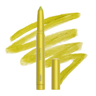 about-face Shadowstick Long-Wear Cream Eyeshadow Stick Matte & Pearly Finishes Vegan, Cruelty-Free, Clean Beauty 0.049 oz (Acidic- Pearly Chartreuse)