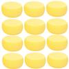 BATHVEVE 24Pcs Soft Round Makeup Sponge Portable Face Cleansing Sponges for Gentle Absorbent Facial Cleansing for Travel Daily Use Design view 1