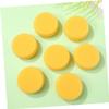 BATHVEVE 24Pcs Soft Round Makeup Sponge Portable Face Cleansing Sponges for Gentle Absorbent Facial Cleansing for Travel Daily Use Design view 3