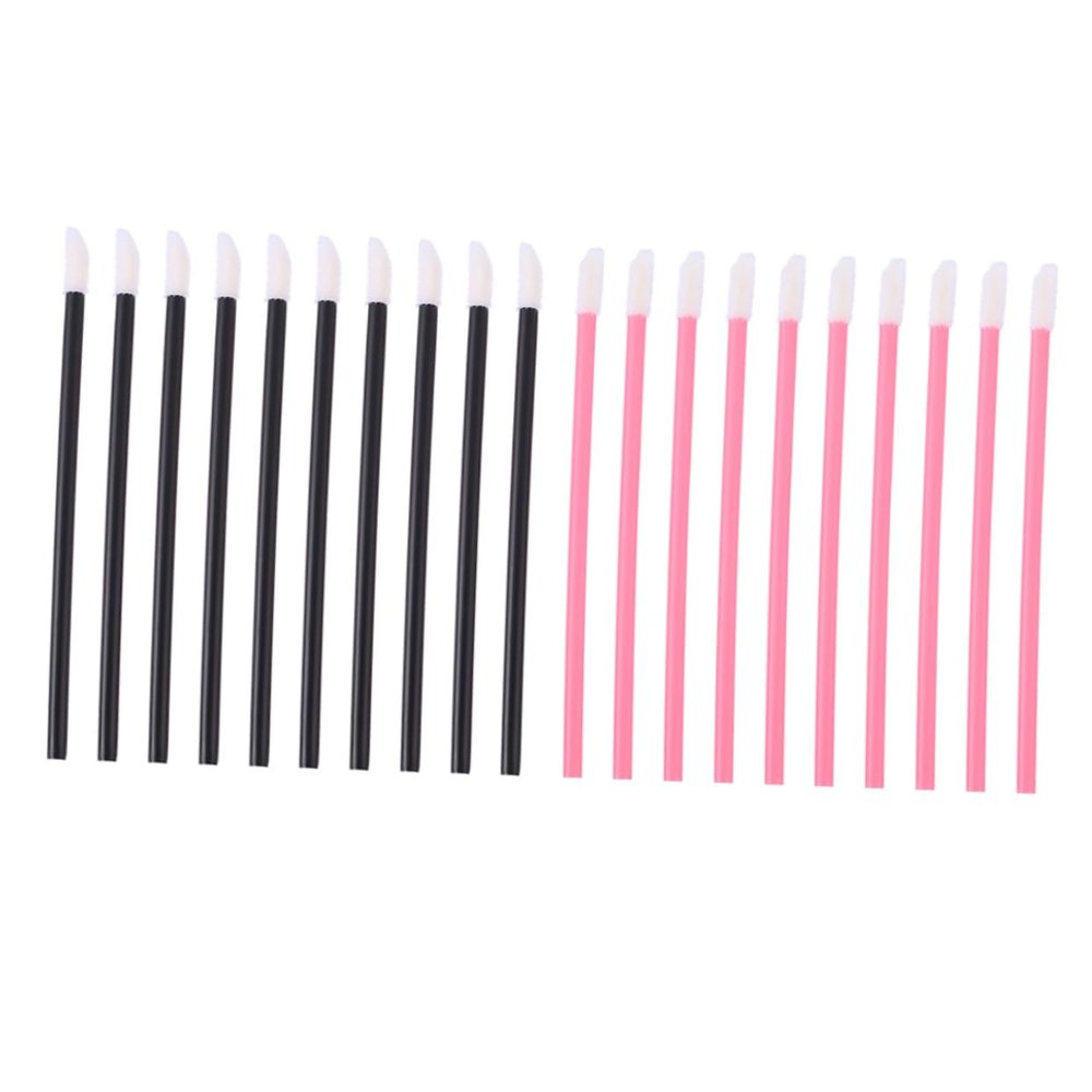 300 Pcs Lip Brush with Handle Disposable Makeup Applicators for Lipstick Eyeliner and Eyeshadow for Everyday Use and Makeup Enthusiasts