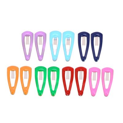 CTIRCHIU 14Pcs Mini Water Droplet Shape Bobby Pins for Boys Hair Clips for Stylish Metal Barrettes for All Hair Types