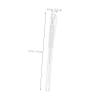 Beaupretty 1pc Makeup Eyebrow Mapping Pen Precision Brow Marker for Detailed Tattooing Fine Tip Comfortable to Hold Smooth Application for Eyebrow Shaping and Design White view 2