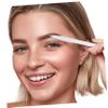 Beaupretty 1pc Makeup Eyebrow Mapping Pen Precision Brow Marker for Detailed Tattooing Fine Tip Comfortable to Hold Smooth Application for Eyebrow Shaping and Design White view 4