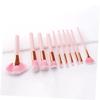 FRCOLOR 2pcs Flame Shape Wooden Handle Makeup Brush Premium Nylon Bristles for Even Powder Application for Daily and Professional Use present for Makeup Lovers view 3