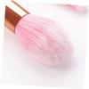FRCOLOR 2pcs Flame Shape Wooden Handle Makeup Brush Premium Nylon Bristles for Even Powder Application for Daily and Professional Use present for Makeup Lovers view 4