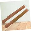 SAFIGLE 2PCS Leather Razor Strop Set Leather Polishing Cloth for Straight Razors Blades Woodworking Tools Durable with Hanging Eyelet for Secure Use view 4