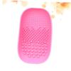 CTIRCHIU 1pc Makeup Brush Cleaning Pad Silicone Scrub Board for Easy Makeup Brush Washing Random for Women view 4