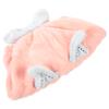 CTIRCHIU Kids Coral Fleece Hair Drying Bonnet Towel Drying Hooded Wrap for Toddlers Adorable Cartoon Design for Bath and Shower view 1