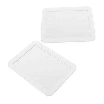 2pcs Magnetic Locker Mirror Rectangular Makeup Mirror for Lockers Lightweight and Portable Magnetic Backing and Office Cabinets Versatile Use