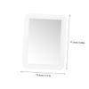 2pcs Magnetic Locker Mirror Rectangular Makeup Mirror for Lockers Lightweight and Portable Magnetic Backing and Office Cabinets Versatile Use view 2