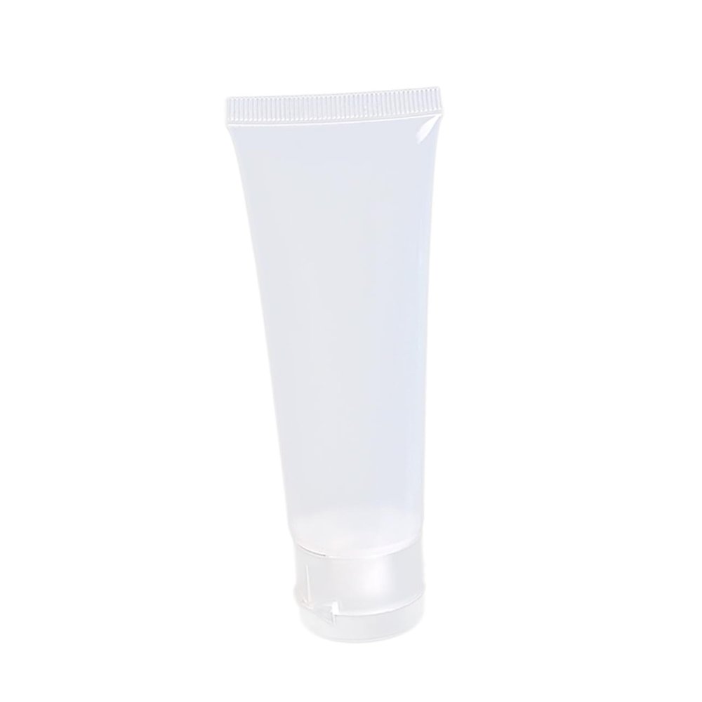 FOYTOKI Refillable Travel Bottle Leakproof Plastic Makeup Containers with Screw Cap for Body Lotion Shower Gel Shampoo Squeezable Travel Essentials for Skin Care
