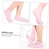 BATHVEVE Moisturizing Gloves and Socks Set 2 Pairs Exfoliating and Hydrating Foot Care for Dry Cracked Skin for Home Foot Therapy view 4