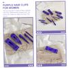 HAKIDZEL 5pcs Hair Barrettes Set for Women Hair Clips Unique Design for Daily Wear Parties and Weddings Comfortable and Stylish view 2