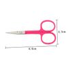 Beaupretty Stainless Steel Nose Hair Scissors 4-Piece Set Curved Blades for Precise Eyebrow Trimming and Nose Hair Grooming Suitable for Personal Care and Detailing view 2