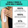 AmLactin Calm & Renew Lotion - Therapeutic Body and Face Moisturizer for Sensitive Skin - No-Scrub Exfoliator and Body Lotion for Dry Skin with Lactic Acid AHA and Soothing Ginger Root, 14.1 oz view 2