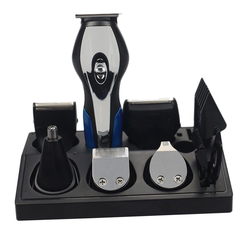 Beaupretty 1pc USB Rechargeable Multi-Function Grooming Kit for Men Beard Trimmer Nose Hair Remover Shaver Blades Portable Design for Travel Daily Use