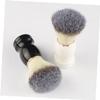 ERINGOGO 2pcs Nylon Soft Bristle Shaving Brush Comfortable Foaming Tool for Men Beard Care for Home and Barber Use Colors Included view 2