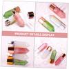 BATHVEVE Pink Quartz Face Massager Gua Sha Tool Essential Oil Bottle Crystal Roller for Women Facial Skincare and Relaxation for Personal Spa and Self-Care view 3