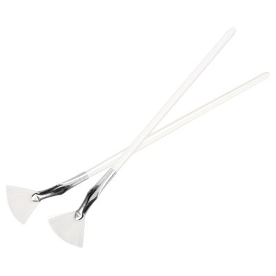 Beaupretty 2pcs Fan Eyelash Brush for Precise Mascara Application and Portable Lower Eyelash Makeup Tools for Home Travel Use Includes and Brushes