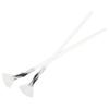 Beaupretty 2pcs Fan Eyelash Brush for Precise Mascara Application and Portable Lower Eyelash Makeup Tools for Home Travel Use Includes and Brushes view 1