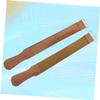 FOMIYES 2PCS Leather Razor Strop Set Durable Pure Cowhide Polishing Cloth for Straight Razors Barber Tools and Fine Edges for Shaving Skinning and Scissor Blades view 4