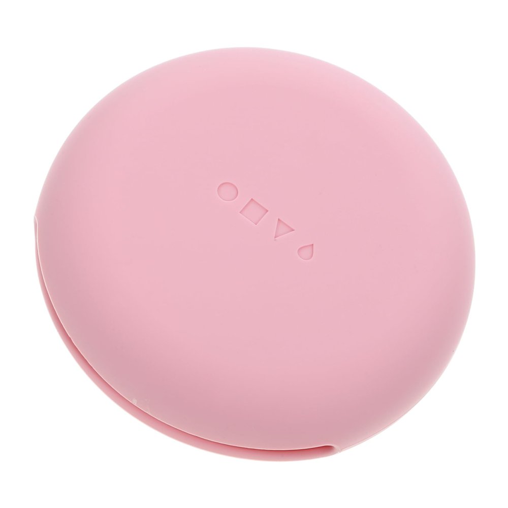 BATHVEVE Silicone Makeup Puff Storage Case for Travel Portable Makeup Sponge Holder Lid Compact Beauty Puff Box for Easy Organization