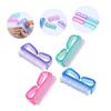 BESTYASH 4pcs Multi-functional Double-sided Nail Brush Set for Manicure and Pedicure Cleaning Grip Design Compact for Travel and Home Use view 3