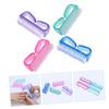 BESTYASH 4pcs Multi-functional Double-sided Nail Brush Set for Manicure and Pedicure Cleaning Grip Design Compact for Travel and Home Use view 4