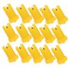 DECORNIJIA 100Pcs Glue Nozzle Needles for Eyelash Extensions Blocking Bottle Tips for Precise Application Durable for Salon Home Use view 1