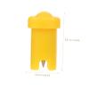 DECORNIJIA 100Pcs Glue Nozzle Needles for Eyelash Extensions Blocking Bottle Tips for Precise Application Durable for Salon Home Use view 2
