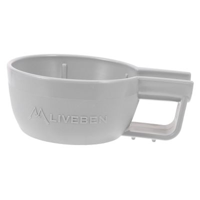 Beaupretty Shaving Bowl for Men Plastic Lather Bowl Handle for Comfortable Grips for Home and Barber Use Lightweight and Reusable Soap Container