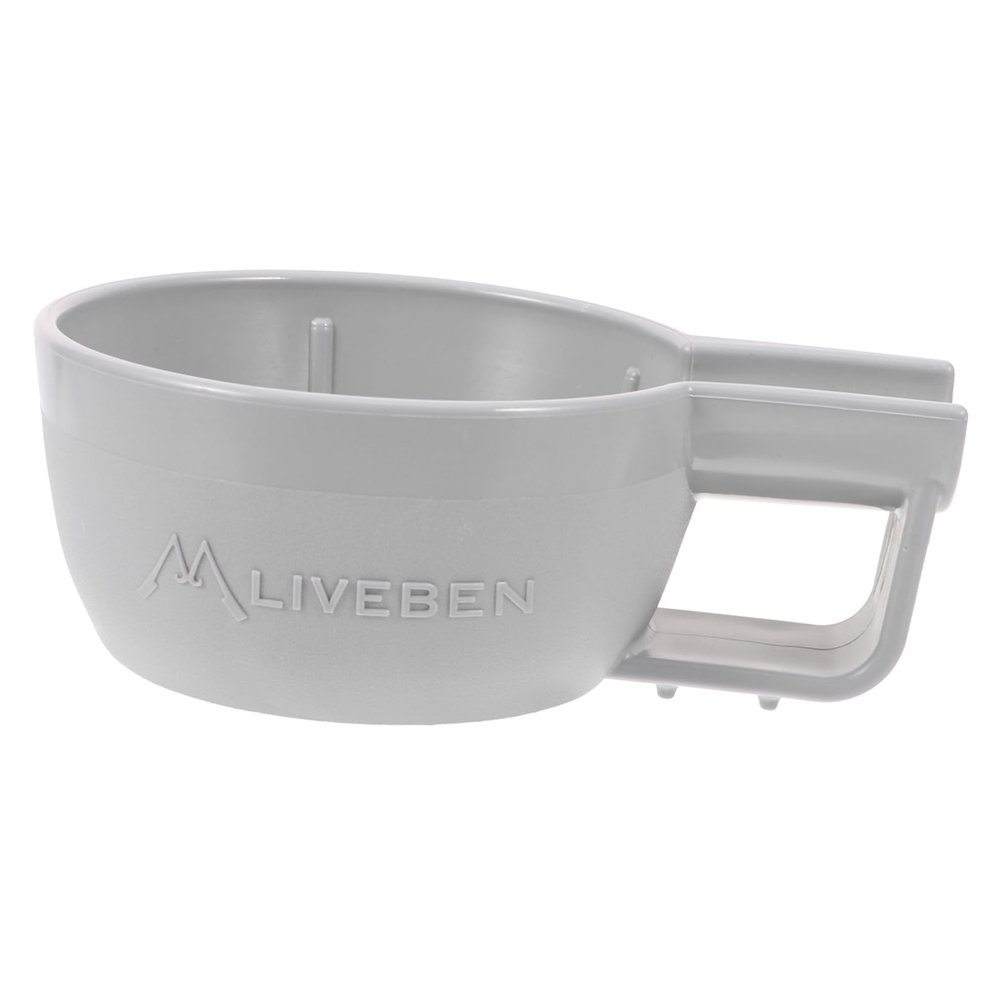 Beaupretty Shaving Bowl for Men Plastic Lather Bowl Handle for Comfortable Grips for Home and Barber Use Lightweight and Reusable Soap Container
