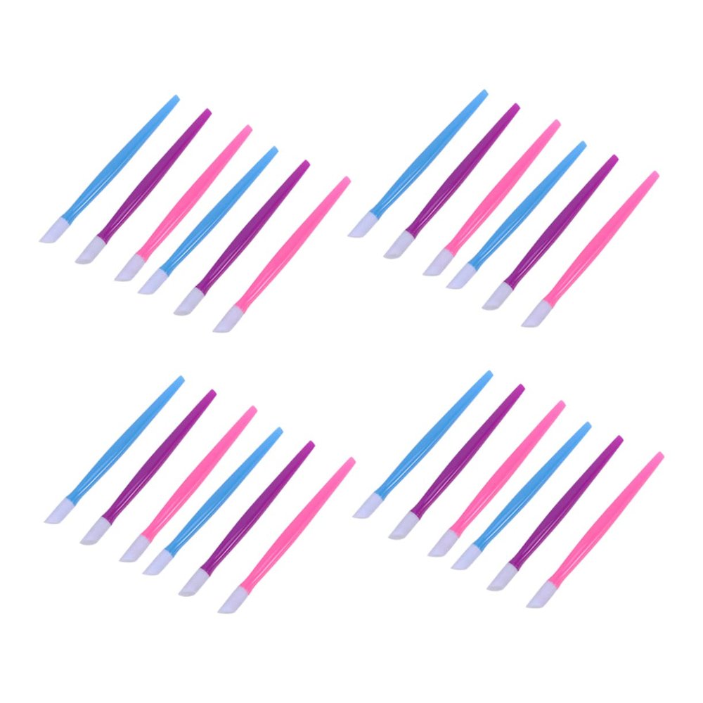 FRCOLOR 108Pcs Nail Cleaning Supplies Plastic Cuticle Nail Durable Manicure Sticks and Exfoliating Essential Tools and Maintenance