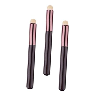 DECOMELODY 3pcs Lip Brush Multi-functional Lip Makeup Applicators for Blending Lipstick and Gloss Mini Smudge Brushes Ergonomic Design for Easy Use and Carrying
