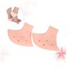 Beavorty Heel Protective Sleeve Cover Gel Heel Socks for Foot Care Moisturizing Breathable for Cracked Skin Comfortable Fit for Day and Night Use view 1