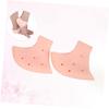Beavorty Heel Protective Sleeve Cover Gel Heel Socks for Foot Care Moisturizing Breathable for Cracked Skin Comfortable Fit for Day and Night Use view 3