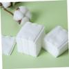BATHVEVE 222 Pcs Double-Sided Makeup Remover Pads Thick Cotton Pads for Women Reusable Design for Facial Cleansing and Makeup Removal view 2