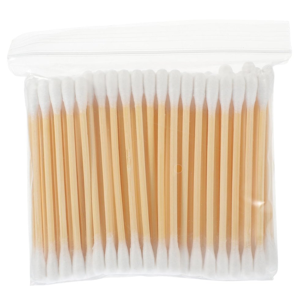 COMPUKAS 10bags Cotton Swabs Multipurpose Makeup and Cleaning Tool for Home Travel Cotton Sticks for Ear Cleaning and Makeup Application