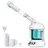 DKURQG Facial Steamer, Nano Ionic Face Steamer for Facial Deep Cleaning Portable Ozone Steamer with Extendable 360 Rotating Arm, Humidifier for Home Salon Spa or Personal Care (Blue) view 1